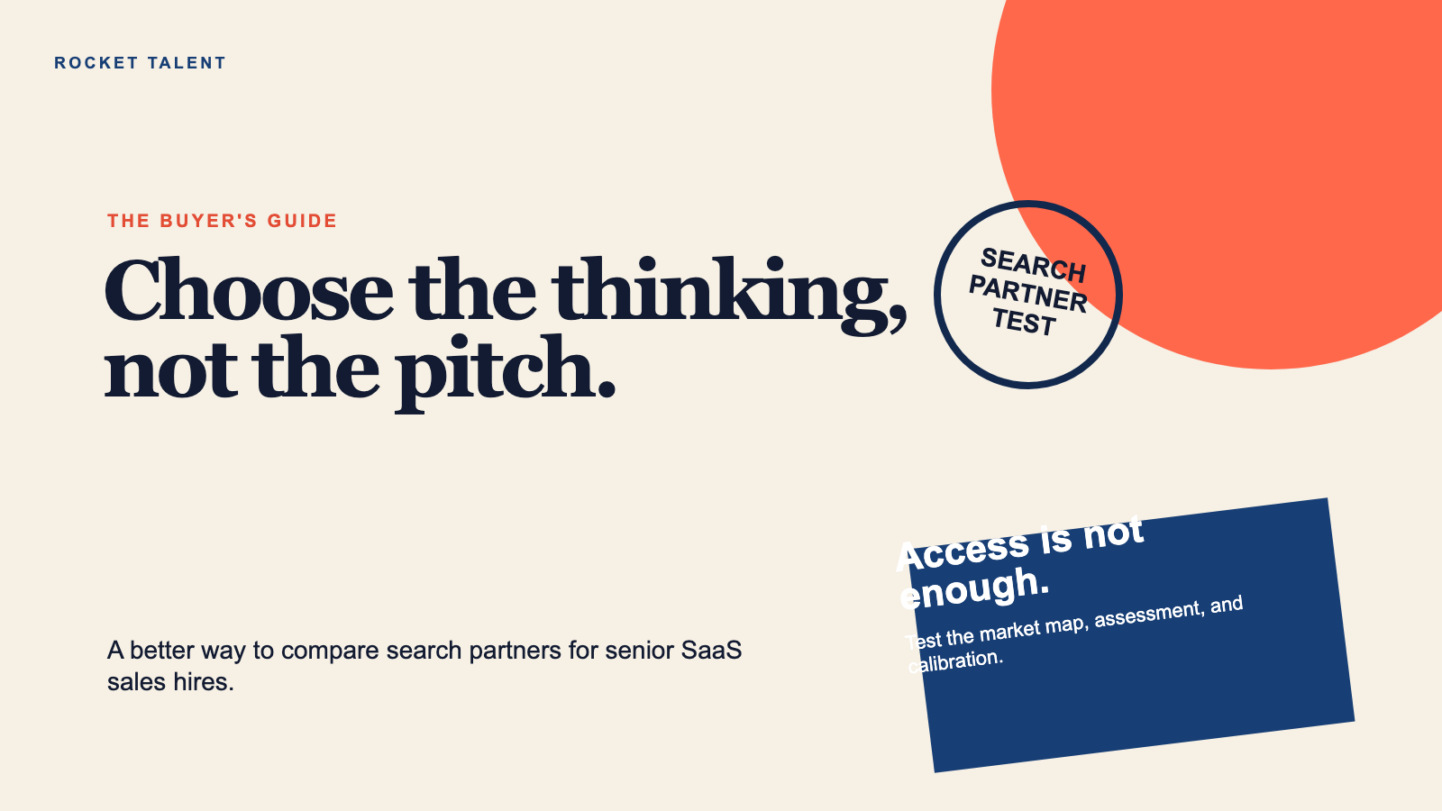 Featured visual for SaaS Sales Recruitment Agencies: How to Choose the Right Search Partner | Rocket Talent