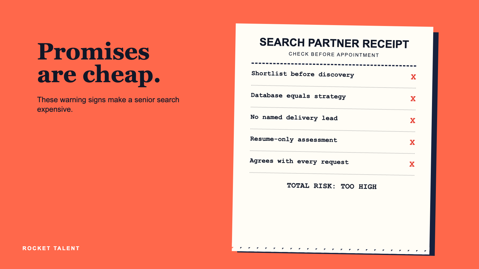 Decision framework for SaaS Sales Recruitment Agencies: How to Choose the Right Search Partner | Rocket Talent