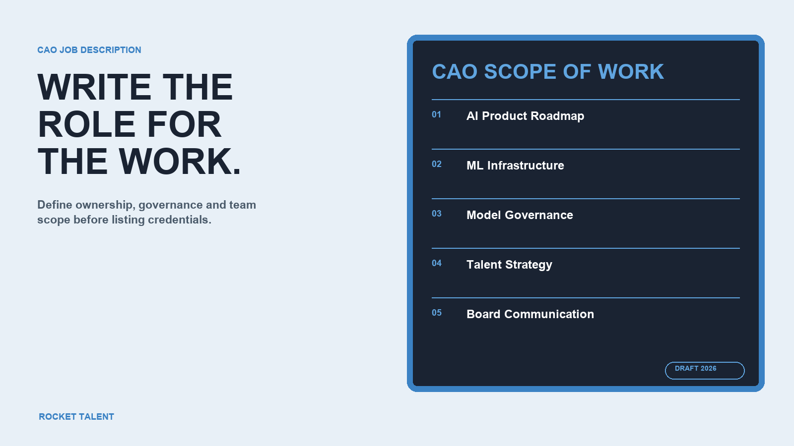 Chief Ai Officer Job Description And Responsibilities hero image