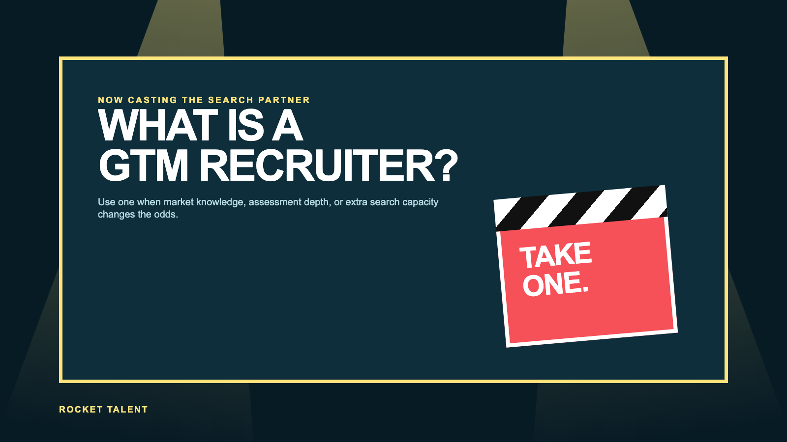 Featured visual for What Is a GTM Recruiter and When Should You Use One? | Rocket Talent