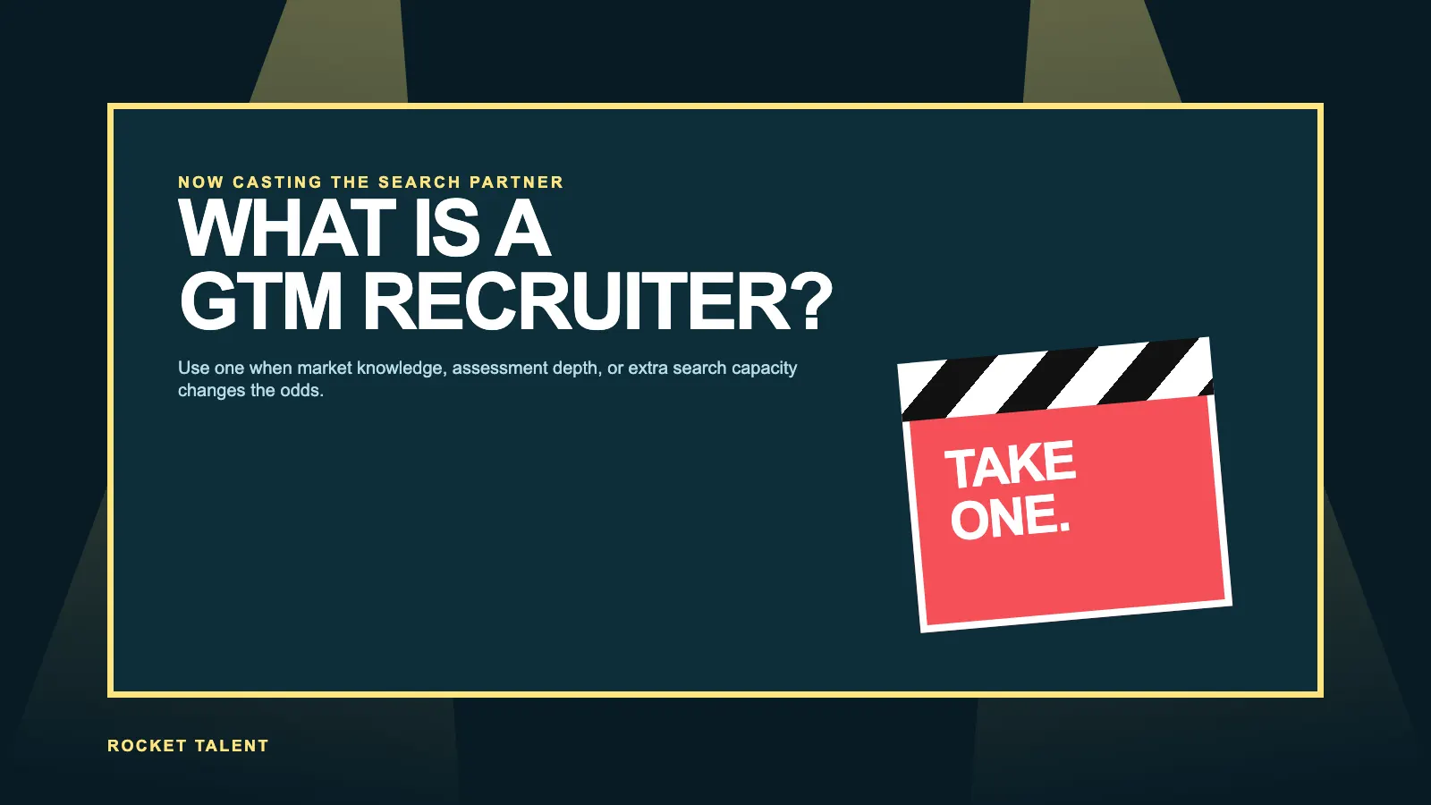 Featured visual for What Is a GTM Recruiter and When Should You Use One? | Rocket Talent
