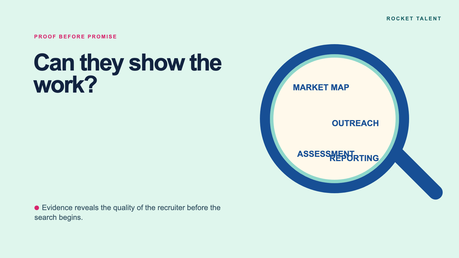 Featured visual for What SaaS Sales Recruiters Should Prove Before You Hire Them | Rocket Talent