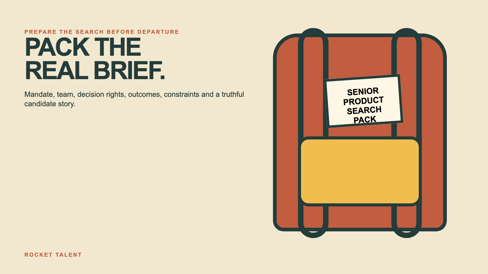 Featured visual for How to Brief a Product Management Recruiter for a Senior Hire | Rocket Talent