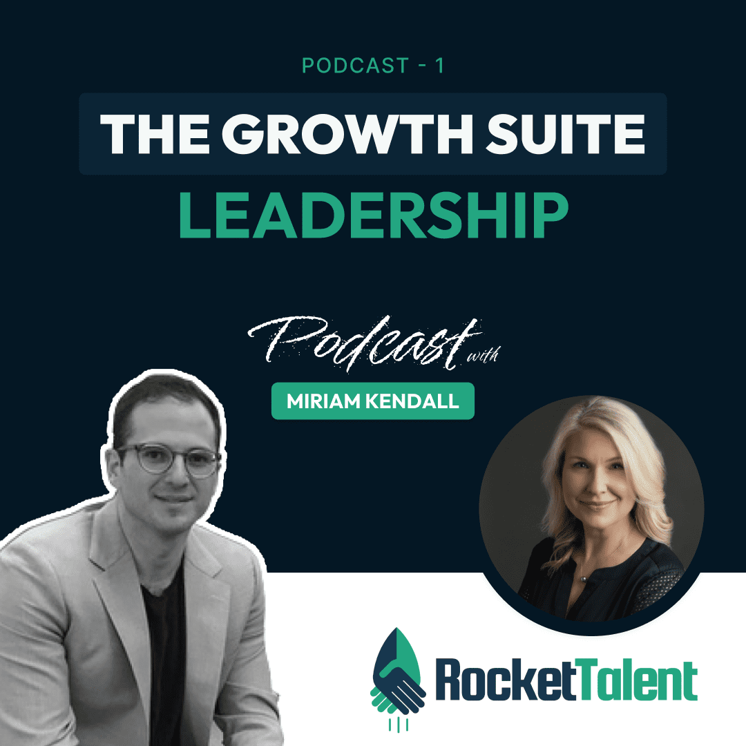 Cover art for The Growth Suite Leadership Podcast, episode 1 with Miriam Kendall