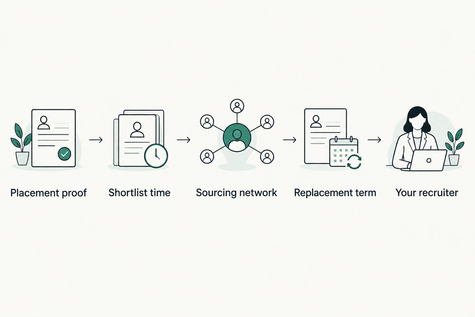Five checks for comparing search firms, from placement proof to meeting your recruiter